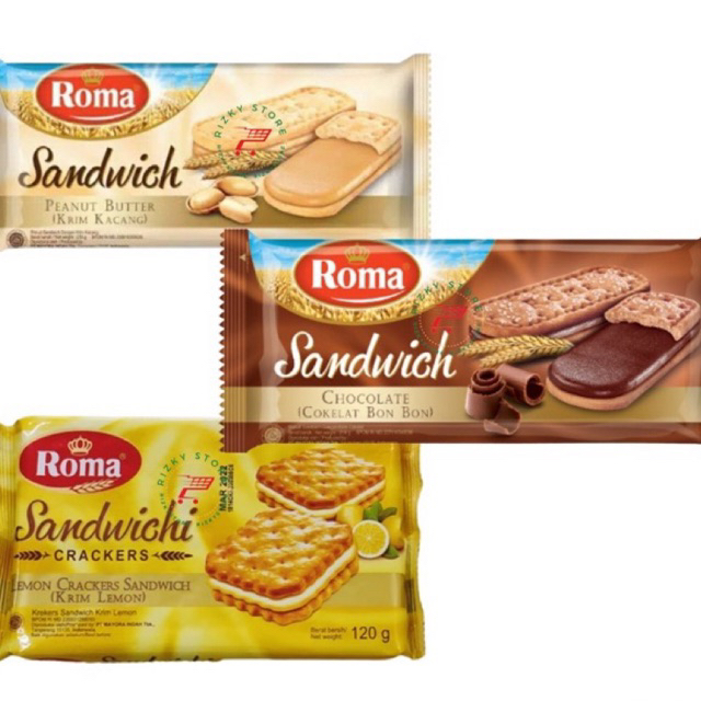 

Roma Sandwich 206gram