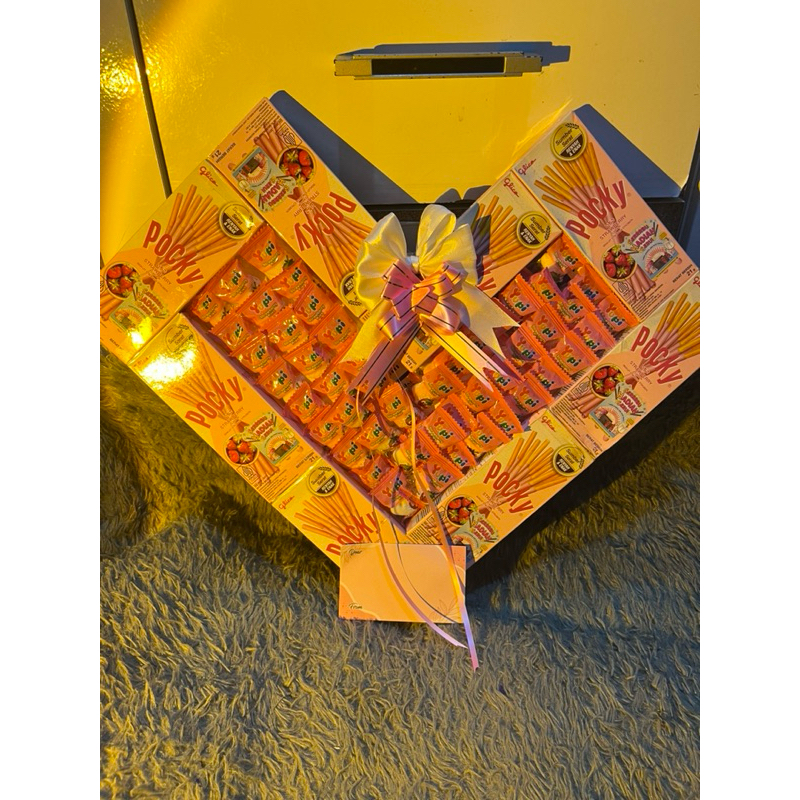 

pocky love yupi love special valentine free packing+greeting card