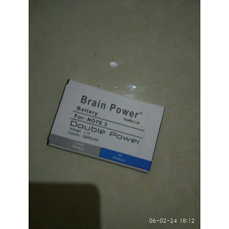 baterai doubel power ic 2 Samsung galaxy note 3