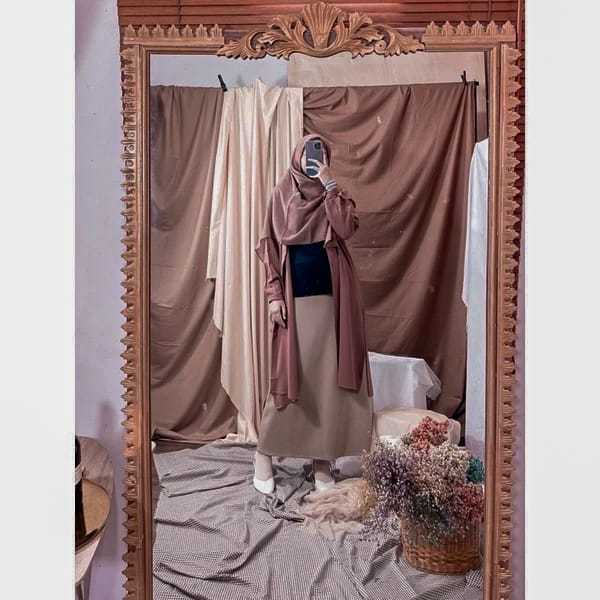 Rok Kerja Panjang Hitam A Bahan Formal Kantor Rok panjang Bentuk A