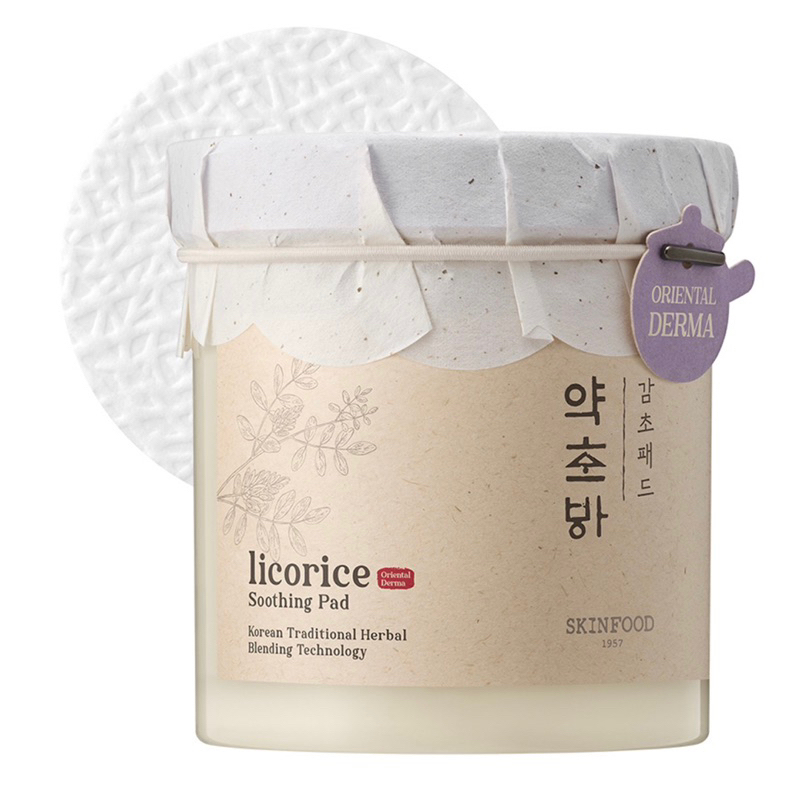 SKINFOOD Licorice Soothing Pad [60pads]