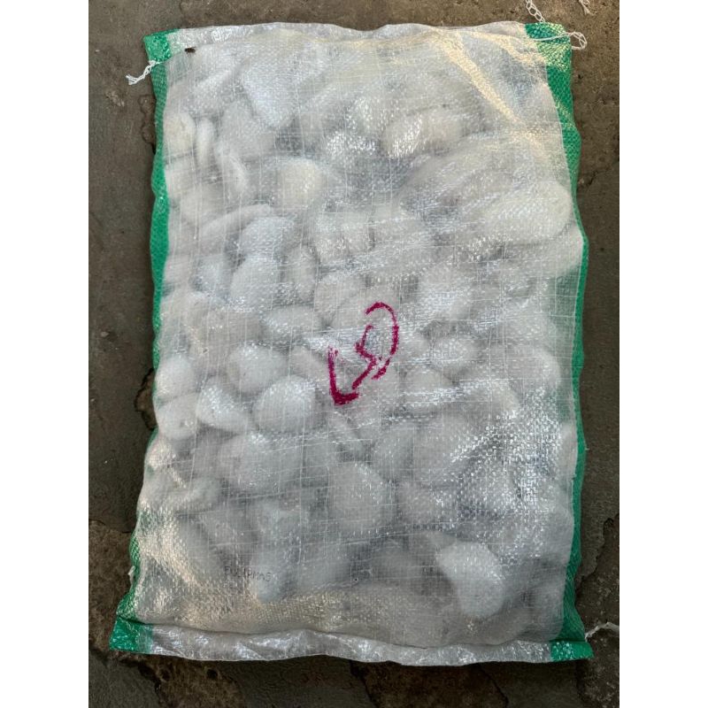 Batu koral putih 9,10kg
