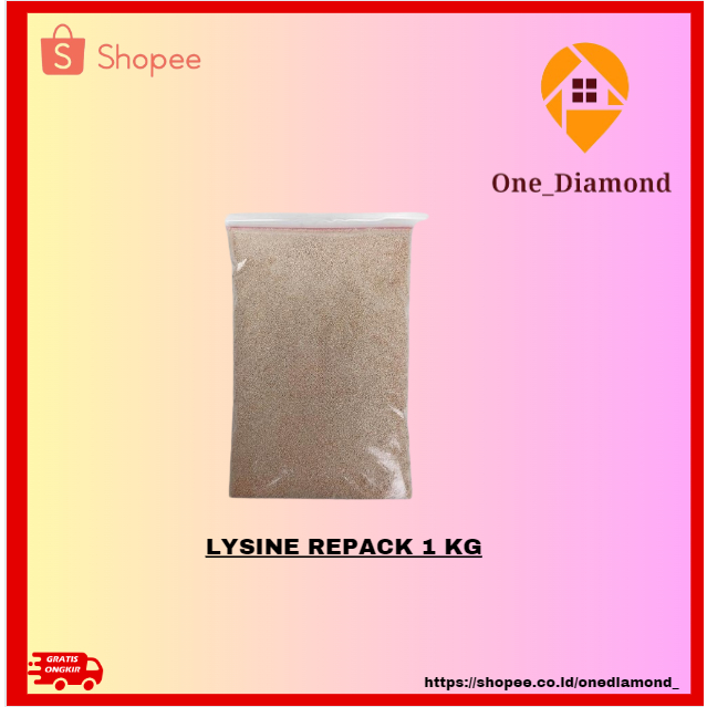 Murah LYSINE REPACK 1 KG