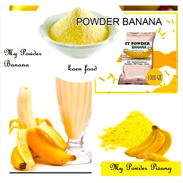 

Powder Banana Regular-Bubble Drink Banana-1 kg