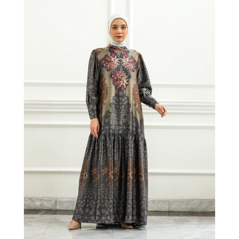 Geulis Allura Dress Brown XXL
