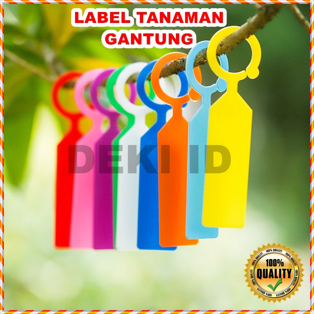 

Label Tanaman Gantung Penanda Nama Anti Air Name Tag Plant Marker Waterproof
