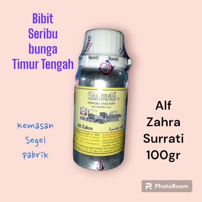 100gr seribu bunga timur tengah. alf Zahra surrati