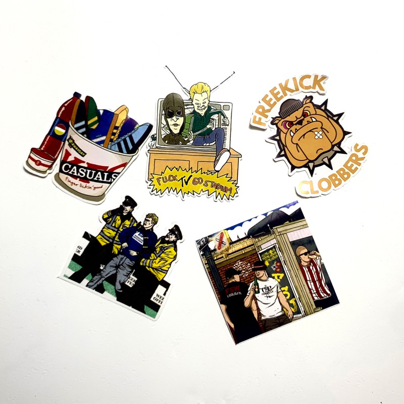 

Sticker pack casual hooligan series 1