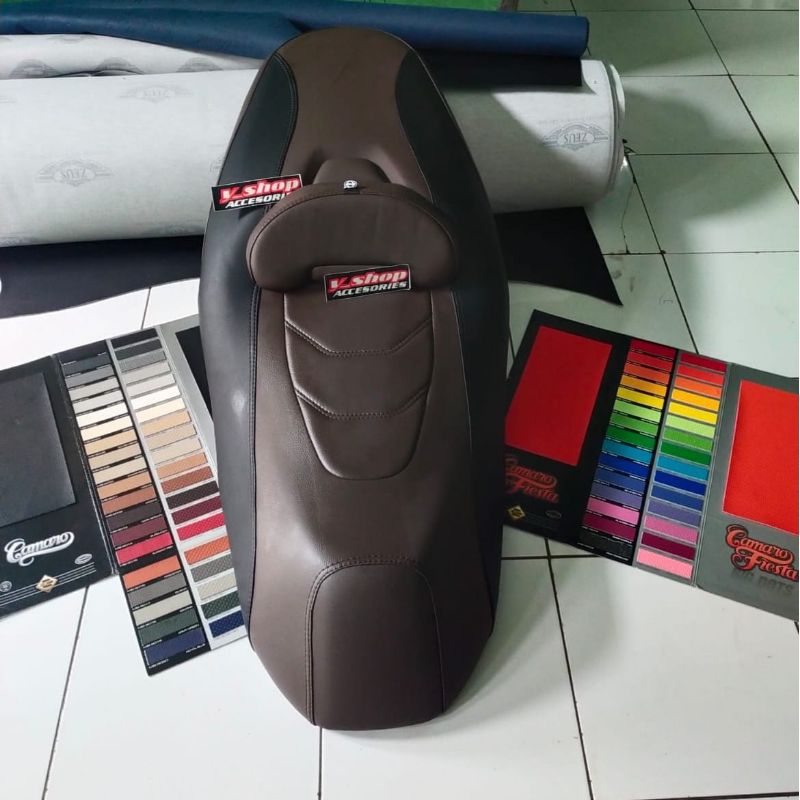 Jok Motor Xmax Connected 2024 2023 Xmax Old 2022 MBtech Lebih Pendek