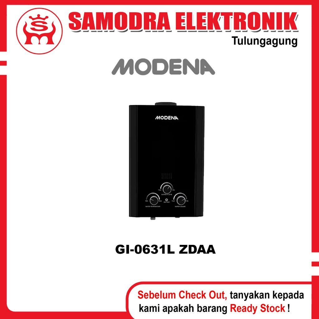 Water Heater MODENA GI-0631L ZDAA | Pemanas Air Modena