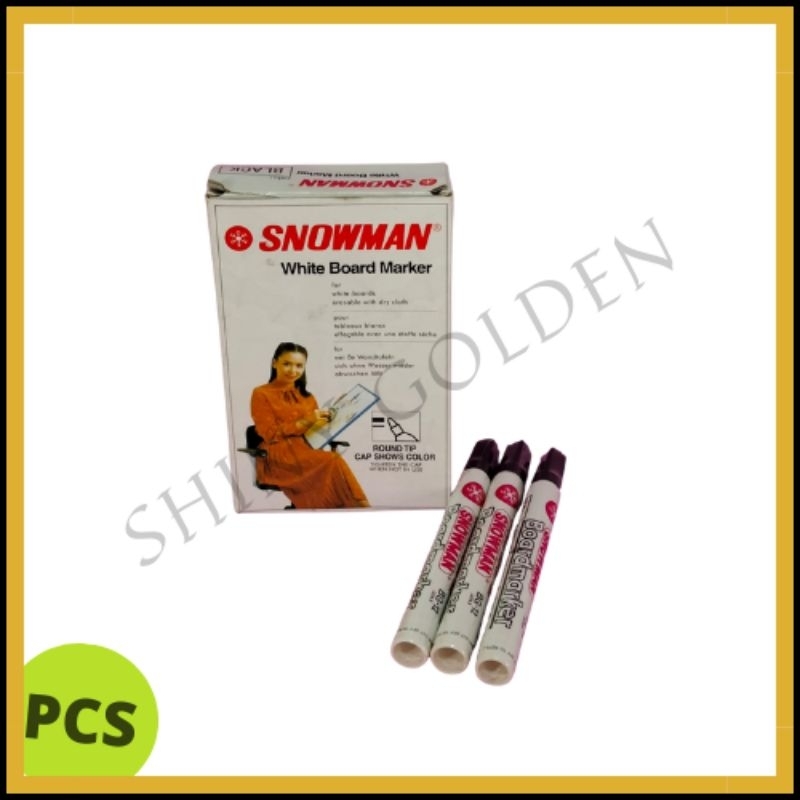 

Spidol Papan tulis snowman white board