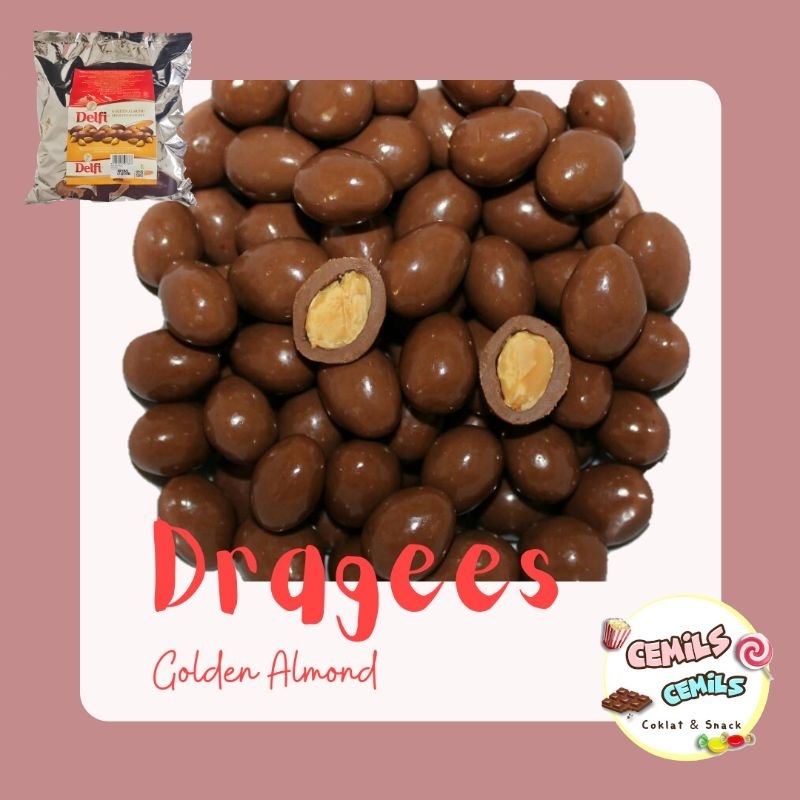 

COKLAT DELFI ALMOND 1KG / COKLAT SEASONAL DELFI DRAGEES