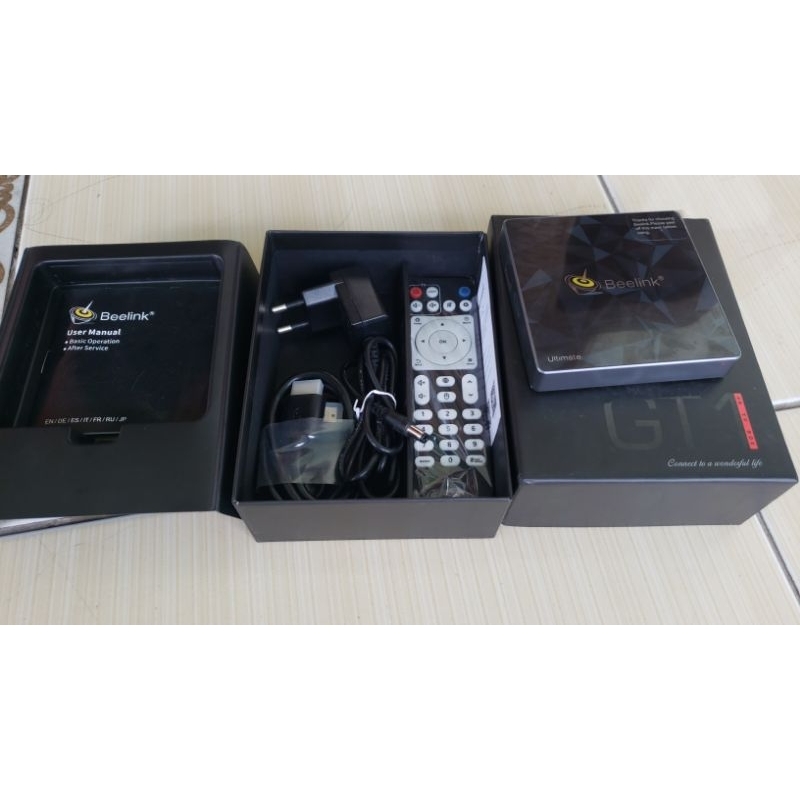 BEELINK GT1 ULTIMATE Android smart TV box STB Gigabit Dualboot Openwrt Wifi ON A95X
