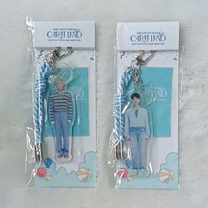 Seventeen Arcrylic Keyring Merch Caratland 2021 Jeonghan Joshua Sealed