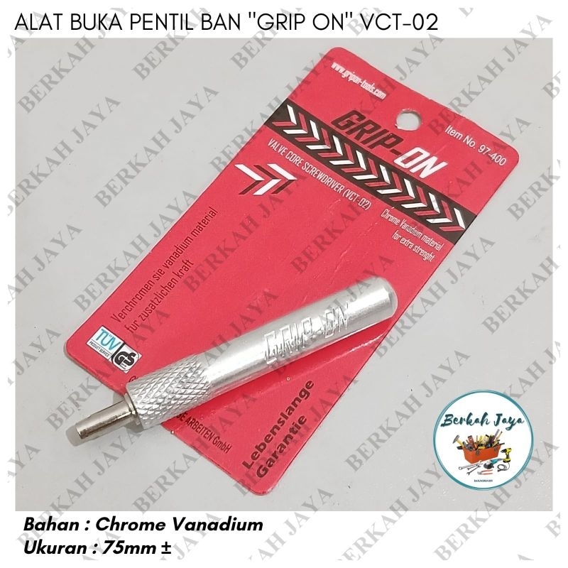 ALAT PEMBUKA BUKA PENTIL BAN Motor atau Mobil GRIP-ON VCT-02 | Melepas Pentil Ban Sepeda Motor | Kun