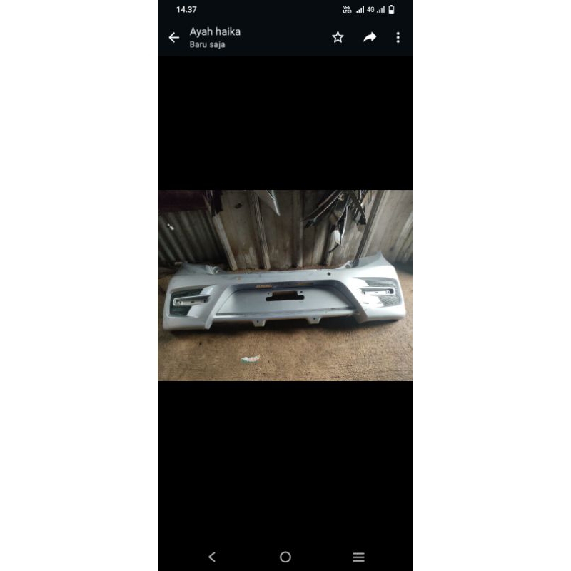 bemper belakang toyota Ayla