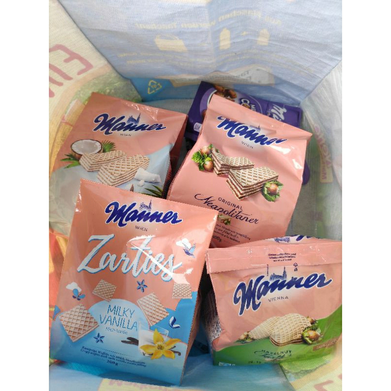 

Manner Waffer Wien (REGULER VIA J&T EXPRESS/HEMAT VIA ANTERAJA) [READY STOCK]