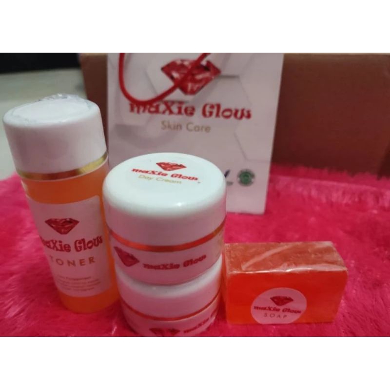 MAXIE GLOW KEMASAN LAMA