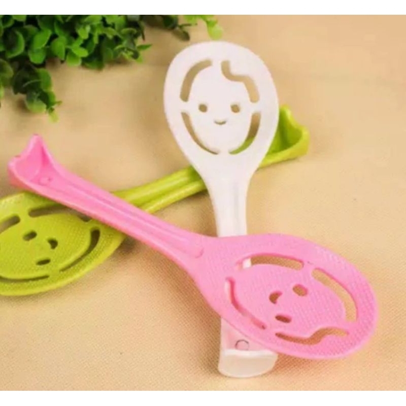 CENTONG NASI ANTI LENGKET SMILE / CENTONG NASI