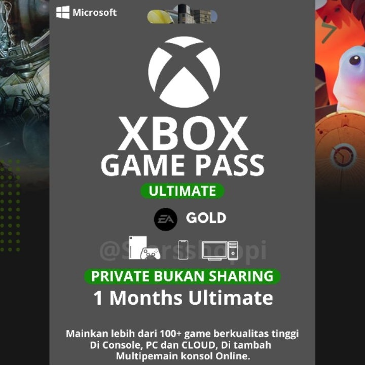 Gaya Tanpa Mahal Xbox Game Pass Ultimate Cloud Console Pc Android Ios