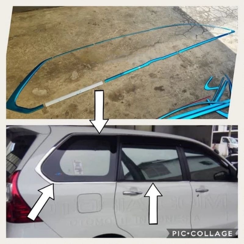 Lis kaca samping Avanza, Xenia, veloz 2012-2018 full