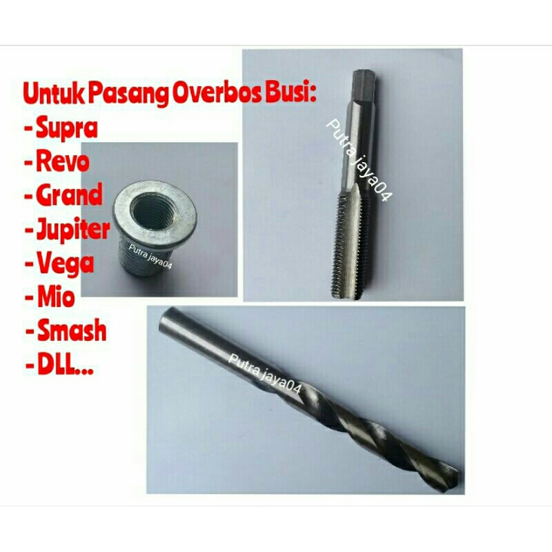 Hand Tap Snai untuk Pasangan Overbos Busi Supra Revo Jupiter Beat Mio DLL