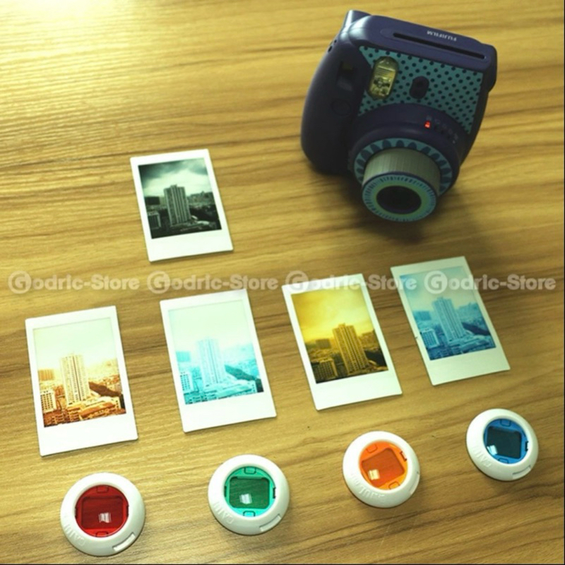 Color Filter Close Up Lens Fujifilm Kamera Instax Mini 7 / 8 / 9 / 8 Kitty polaroid