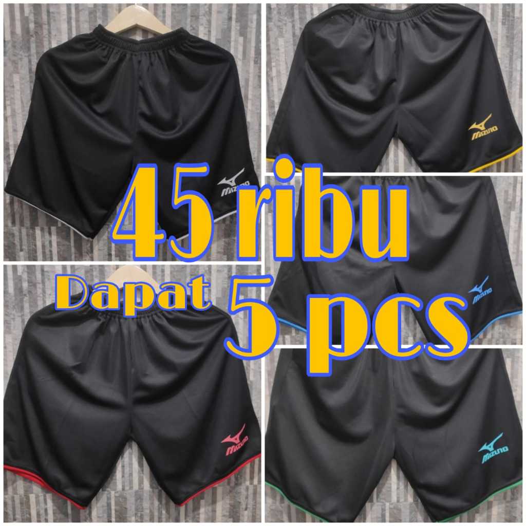 PROMO 45 RB DAPAT 5PCS Celana Kolor Anak pendek Lotto  Usia 8 - 12 Tahun Cewe Cowo UNISEX Celana Dis