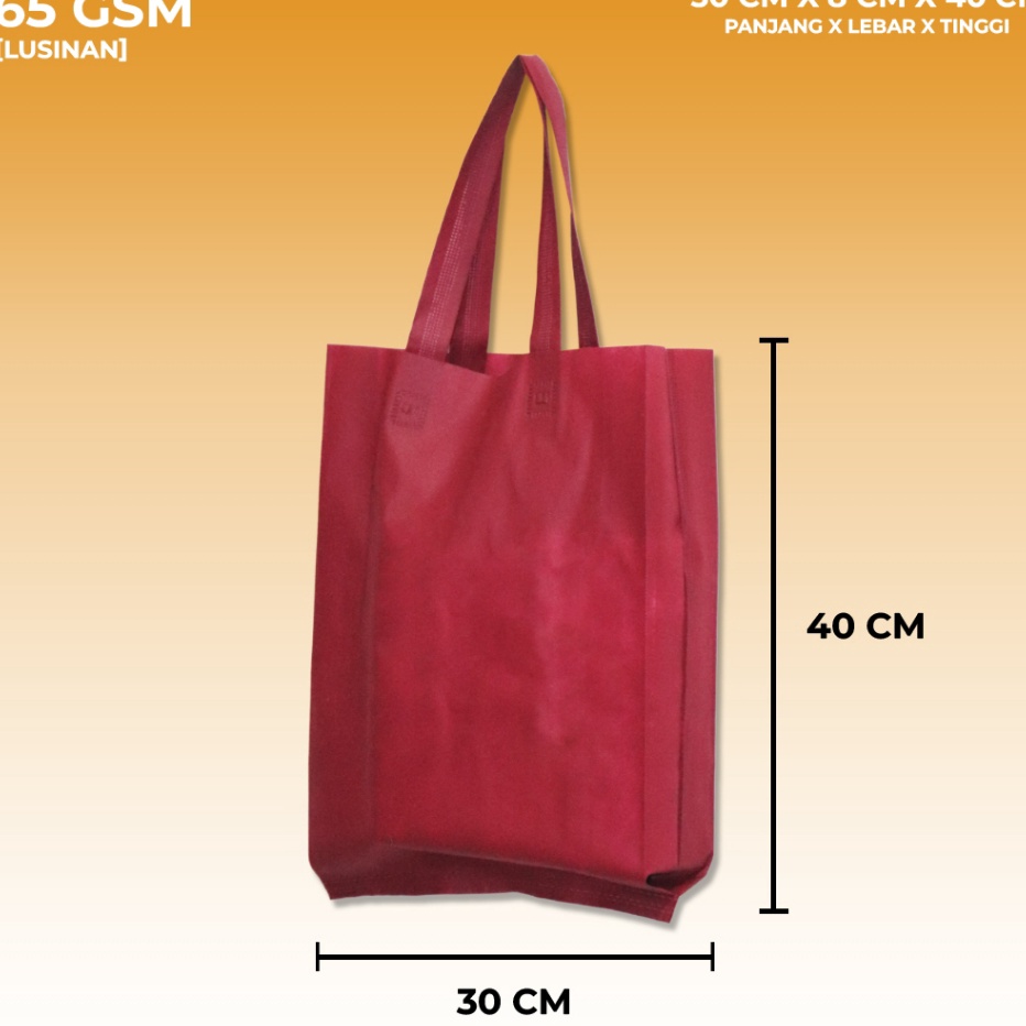 

Every Moment Captured Every Memory Cherished LUSINAN GOODIEBAG HANDLE TAS BELANJA SPUNBOND RAMAH LINGKUNGAN 3x4