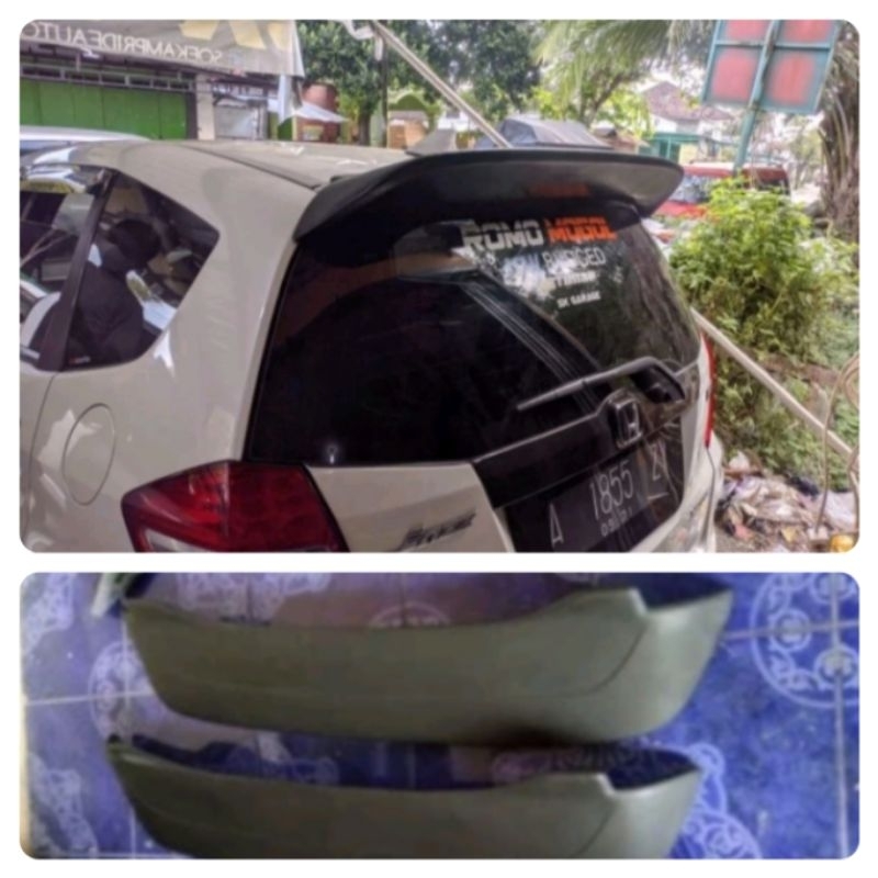 spoiler jazz ge8 model spoon 2008 sampai 2013