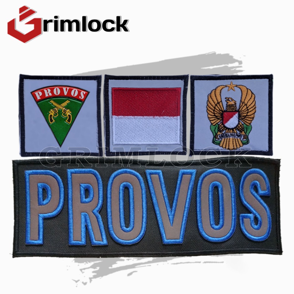 Logo Bordir Provos / TNI AD / Patch Logo Bordir