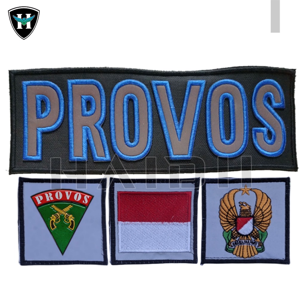 Logo Bordir Provos / TNI AD / Patch Bordir