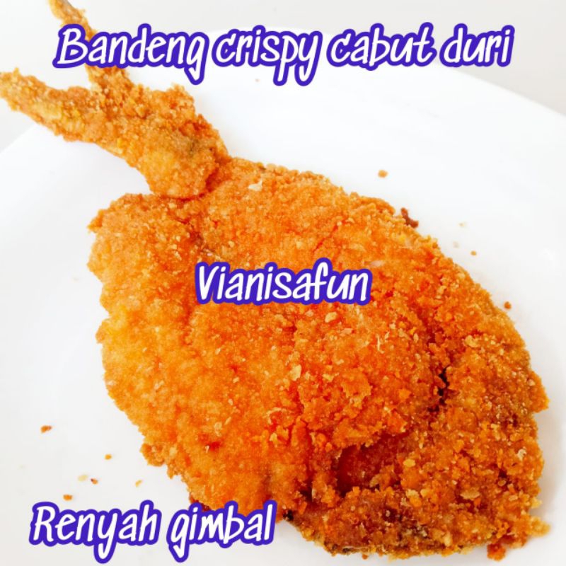 

Bandeng Cabut Duri Crispy Goreng Gimbal