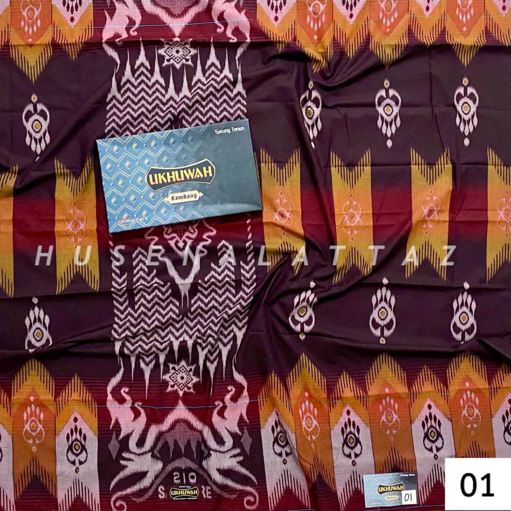 Sarung Tenun Ukhuwah Kembang NEW