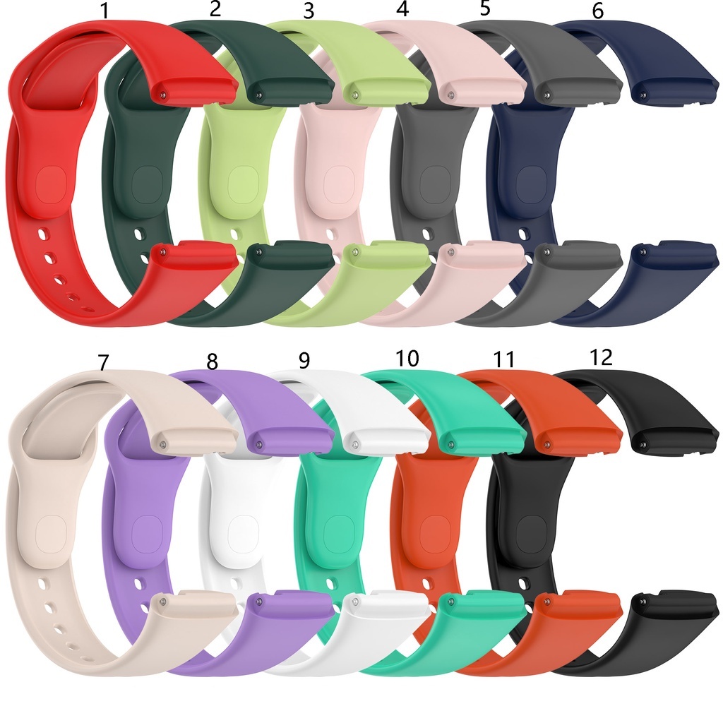 Tali Strap Redmi Watch 3 Active Strap Rubber Silikon Pengganti Redmi Watch 3 Active