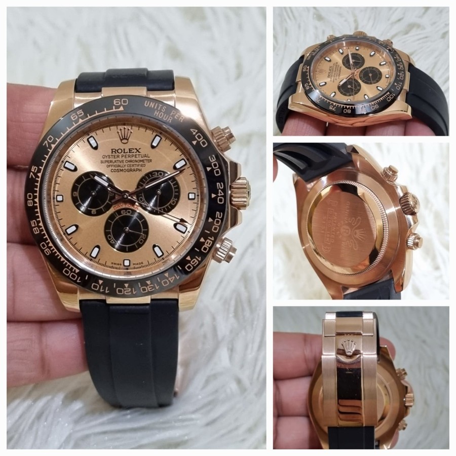 Rolex Daytona Cosmograph Rubber Rosegold 45mm Limited Edition