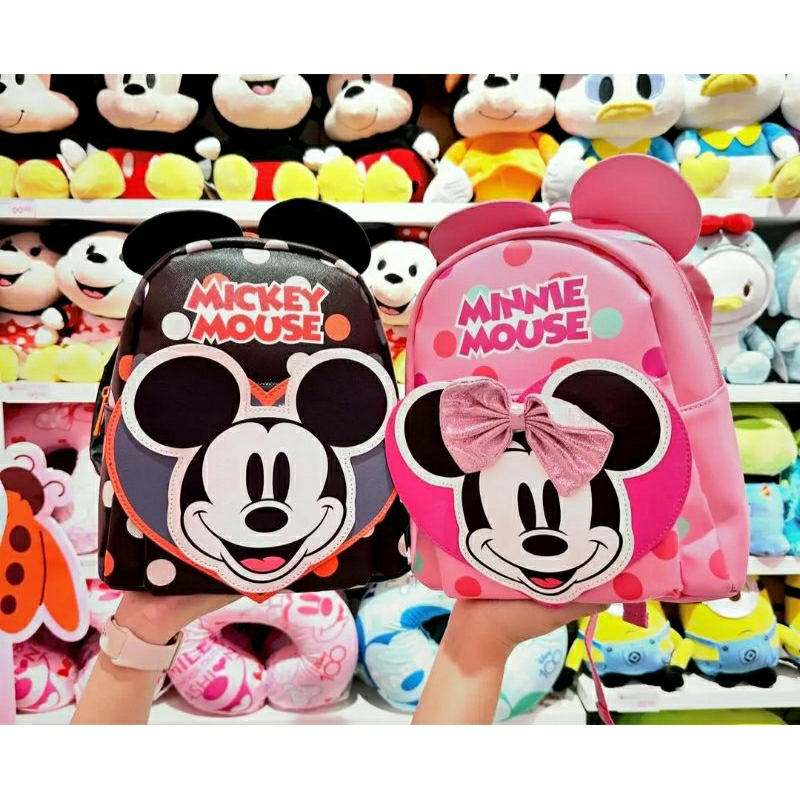 miniso 🇲🇨 x mickey mouse backpack/tas punggung/tas karakter