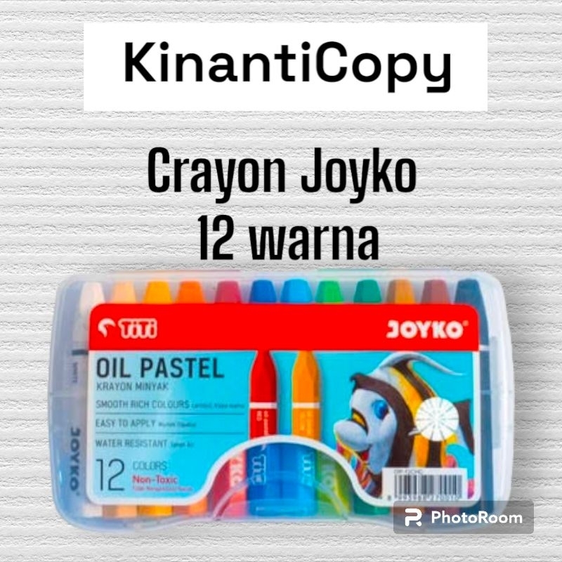 

Crayon Joyko 12 Warna Oil Pastel