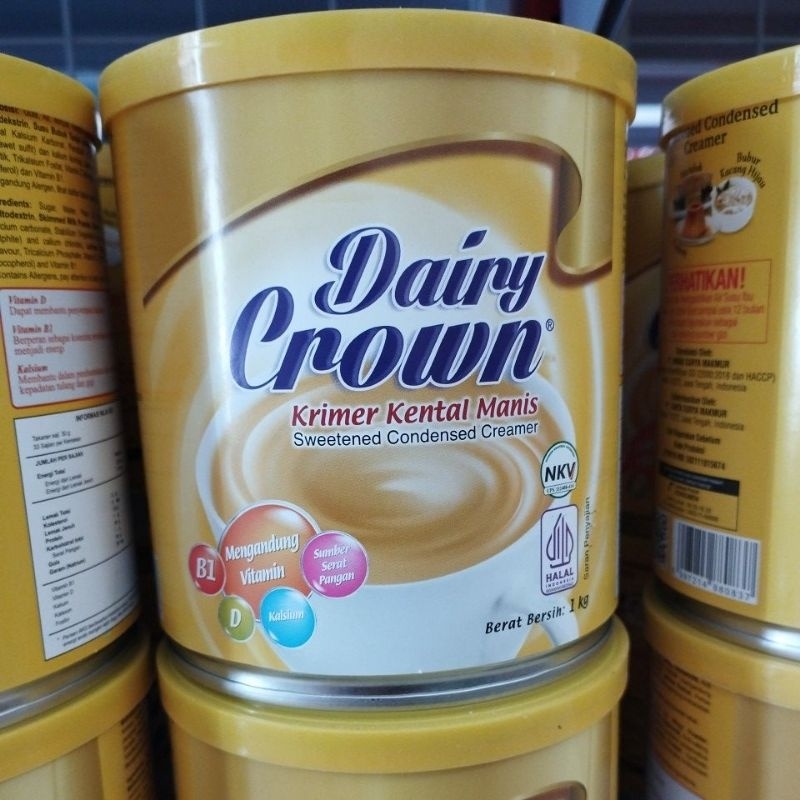 

Susu Dairy Crown Kental Manis Krimer 1kg