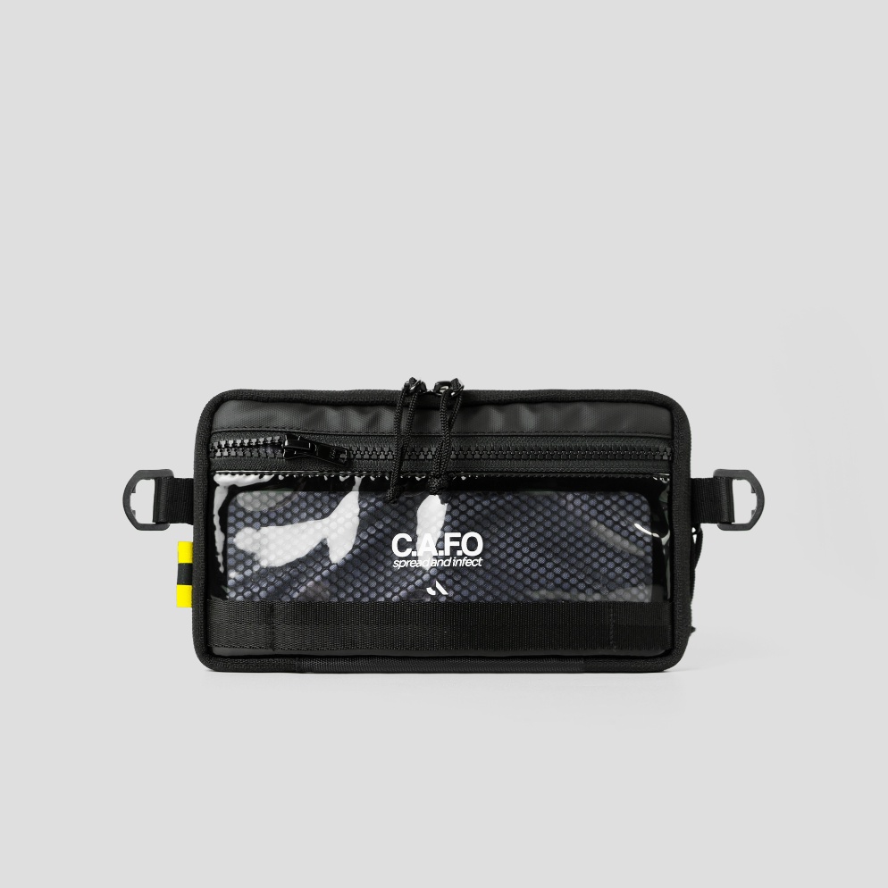 Top Product Sidekick Project CAFO Morphogenesis  Clutch Pria Warna Hitam