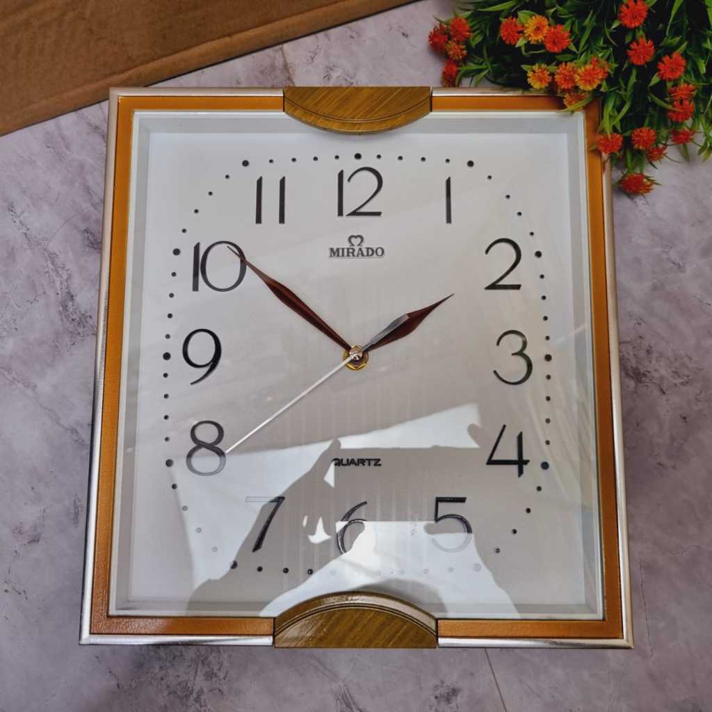 JAM DINDING TERBARU MIRADO MQ8009//JAM DINDING MIRADO ORIGINAL/JAM DINDING MIRADO TERMURAH/JAM DINDI