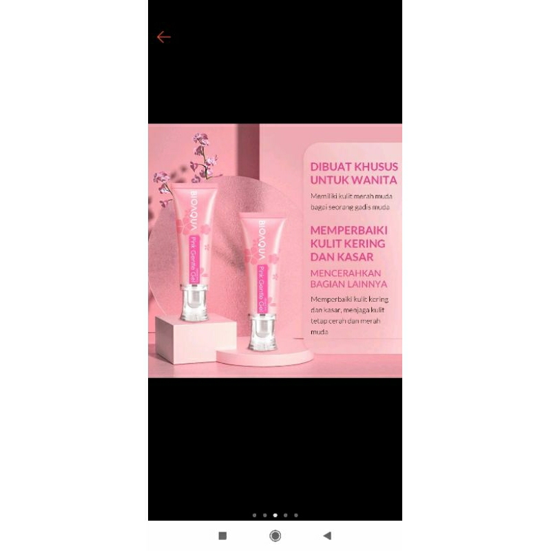 Bioaqua Nenhong Cream/ Warm Gentle Pink Cream Nenhong/pemerah bibir dan lain nya