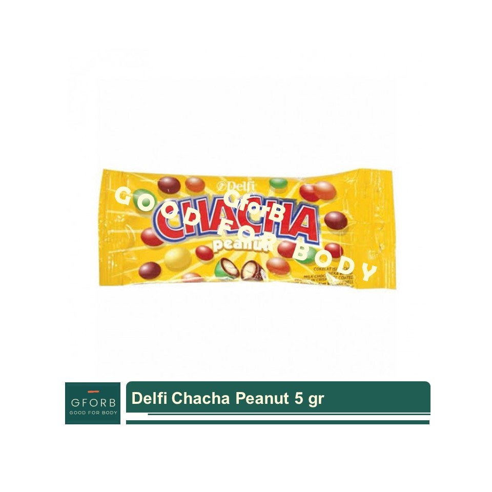 

RENCENG Delfi Chacha Chocolate Peanut 5 gr Isi 10 Sachet Cha Cha