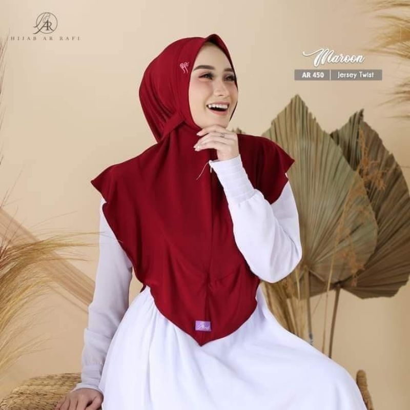 hijab arrafi/hijab maryam/hijab instan/hijab bergo/maryam hijab