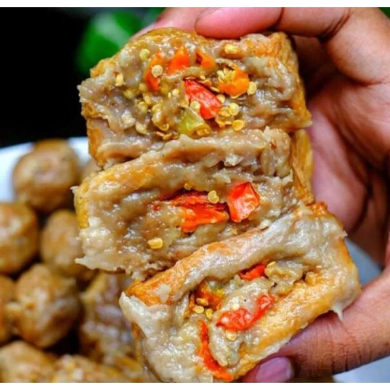 

TAHU BAKSO Home made DAGING ASLI frozen