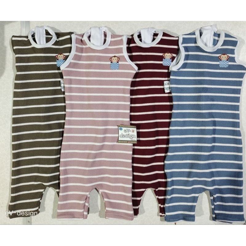 JUMPER UNTUK HEWAN MONYET LENGKAP PENGAMAN EKOR STRIPES