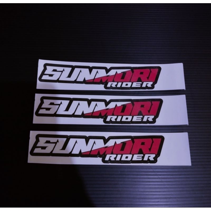 STIKER SUNMORI RIDER