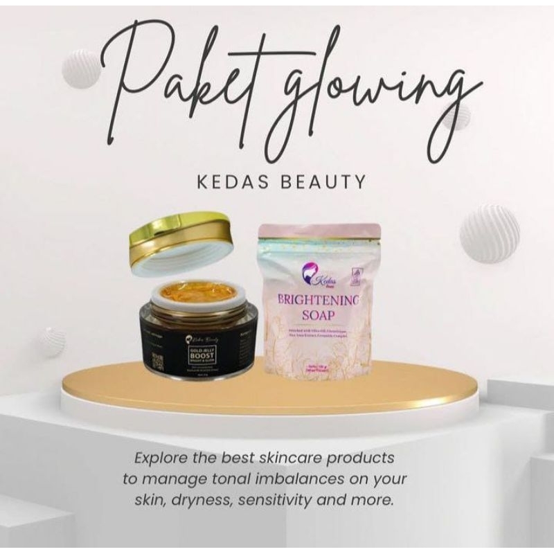 Paket Glowing Wajah Kedas Beauty