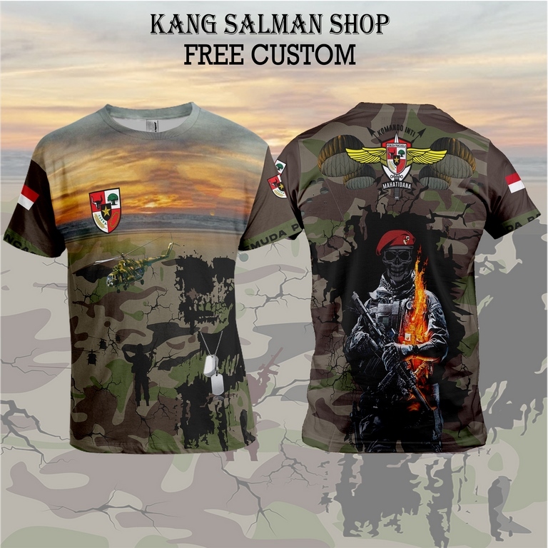 [BISA COD/BAYAR DI TEMPAT] kaos pemuda pancasila keren harga murah berkualitas | kaos tentara pemuda