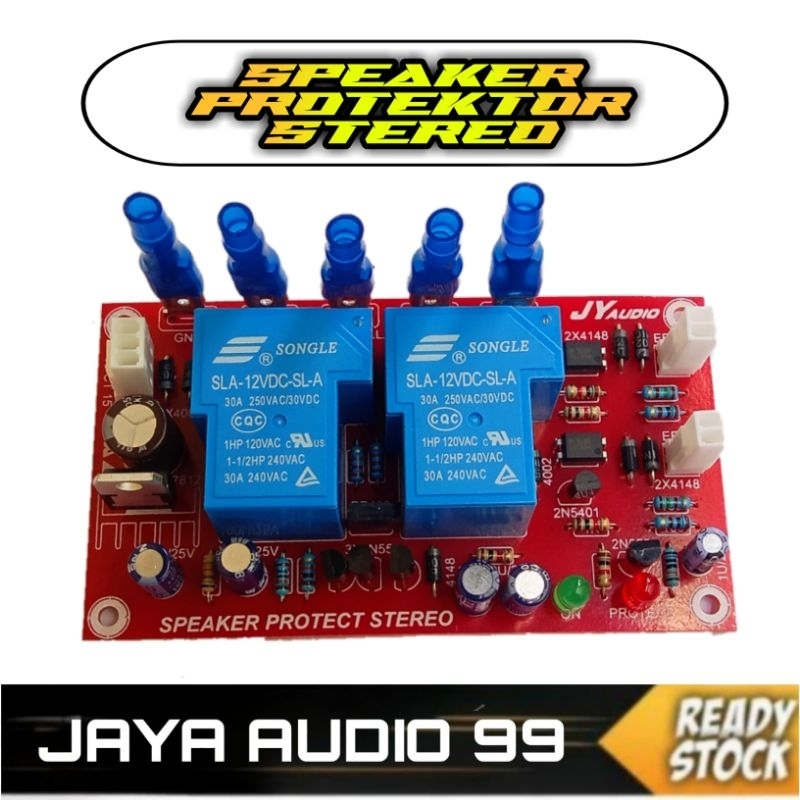 SPEAKER PROTEKTOR STEREO ANTI KONSLET FULL SET